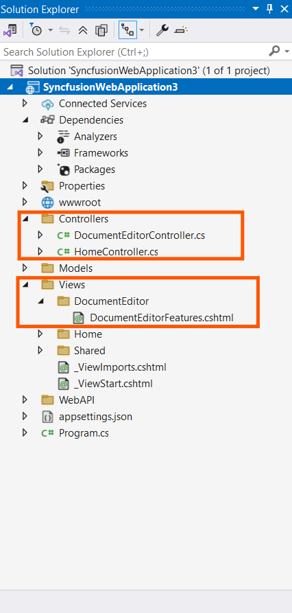 required controllers
