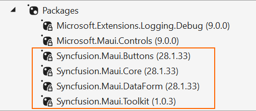 Added NuGet in MAUI Visual Studio Intergration