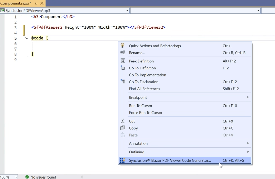 CodeGeneratorCommand