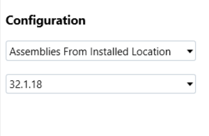 Assembly location option in Syncfusion Reference Manger