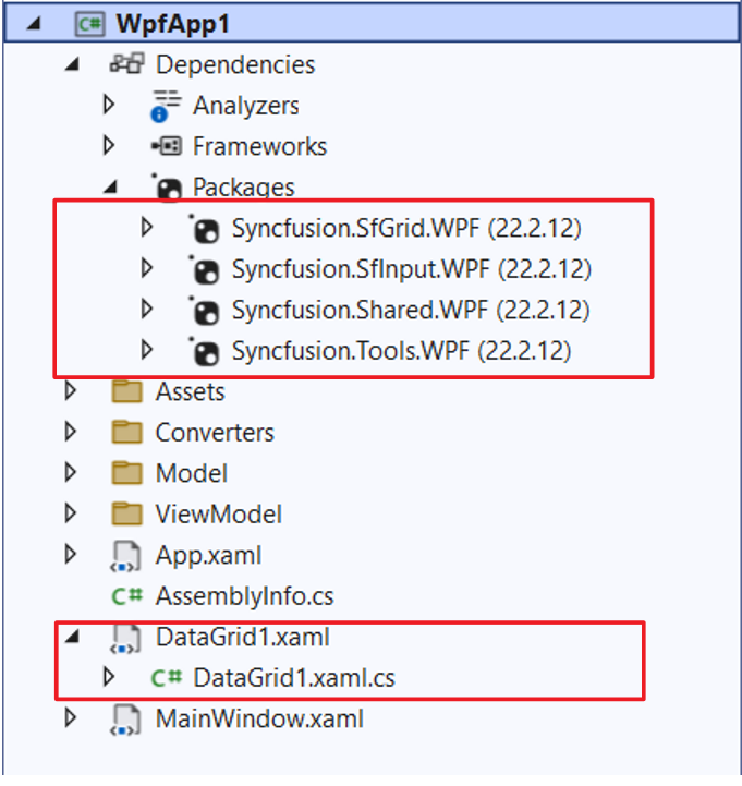 Syncfusion<sup style="font-size:70%">®</sup> WPF Item template Gallery