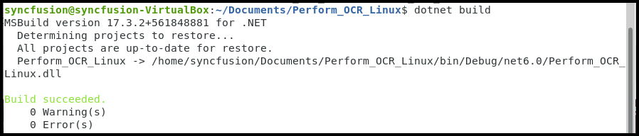 OCR Linux Step4