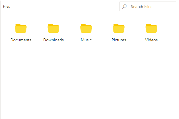 File Manager getting started