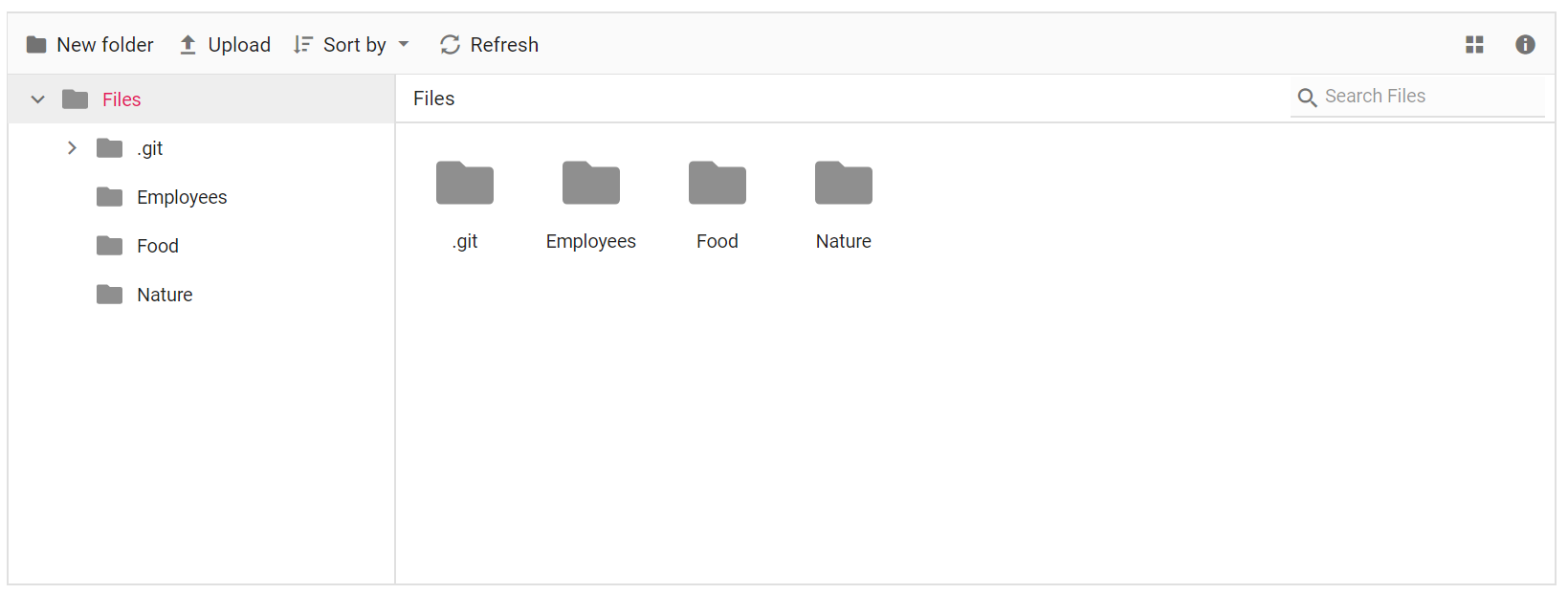 File Manager show/hidden items
