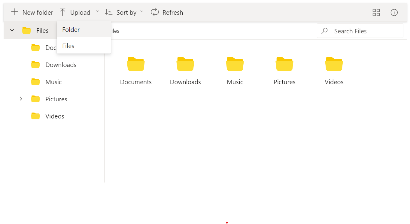 Directory upload