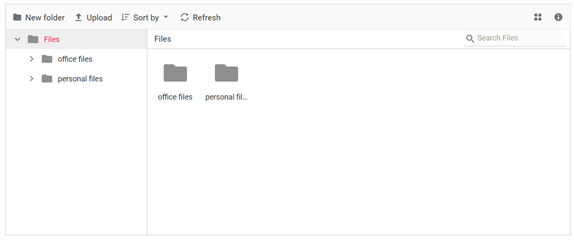 Blazor File Manager Component