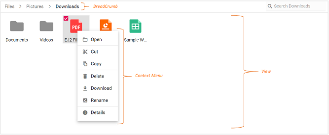 Basic File Manager
