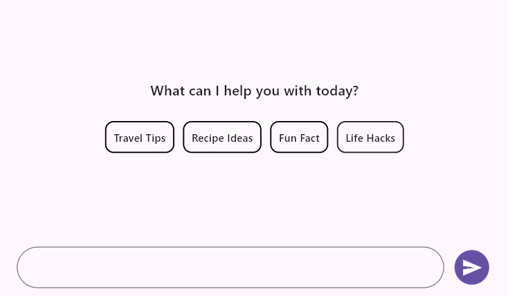 AIAssistView actionButton support