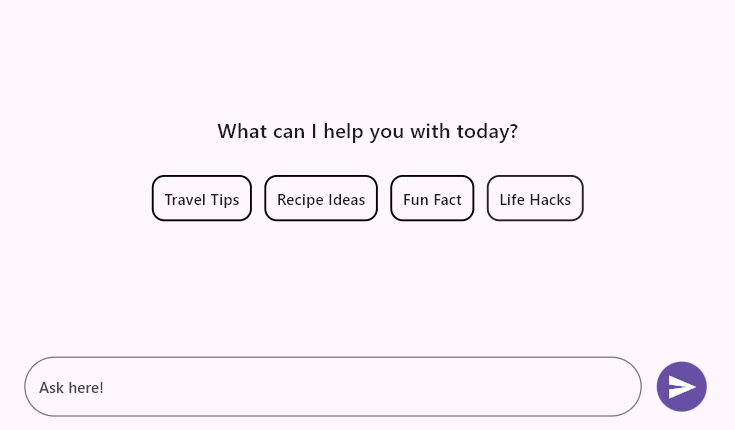 AIAssistView placeholder support