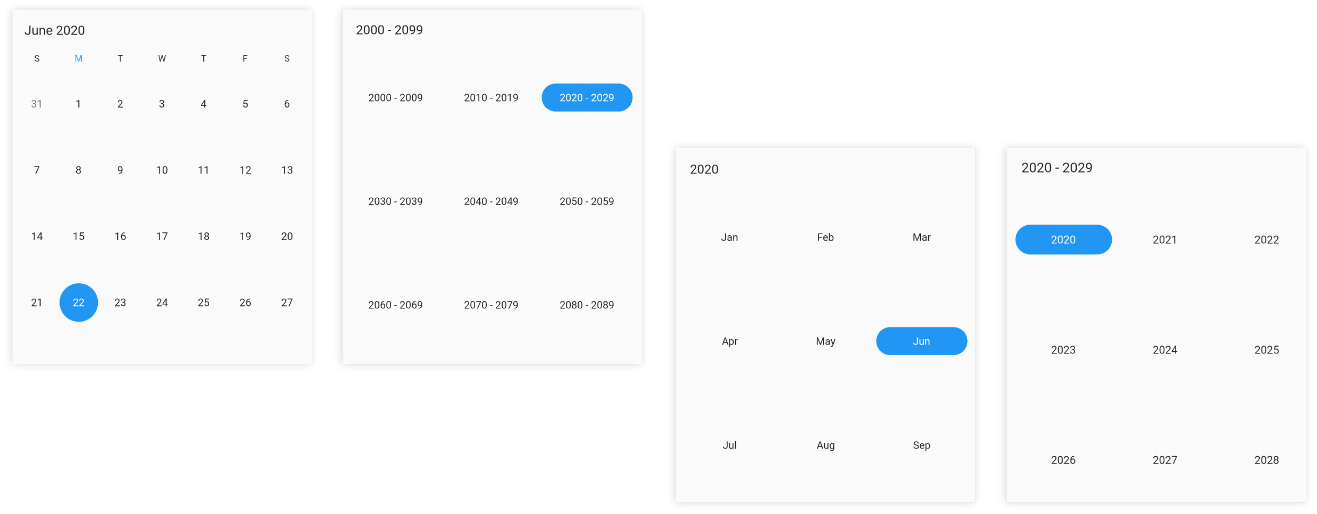 Selections In Flutter Date Range Picker Widget Syncfusion