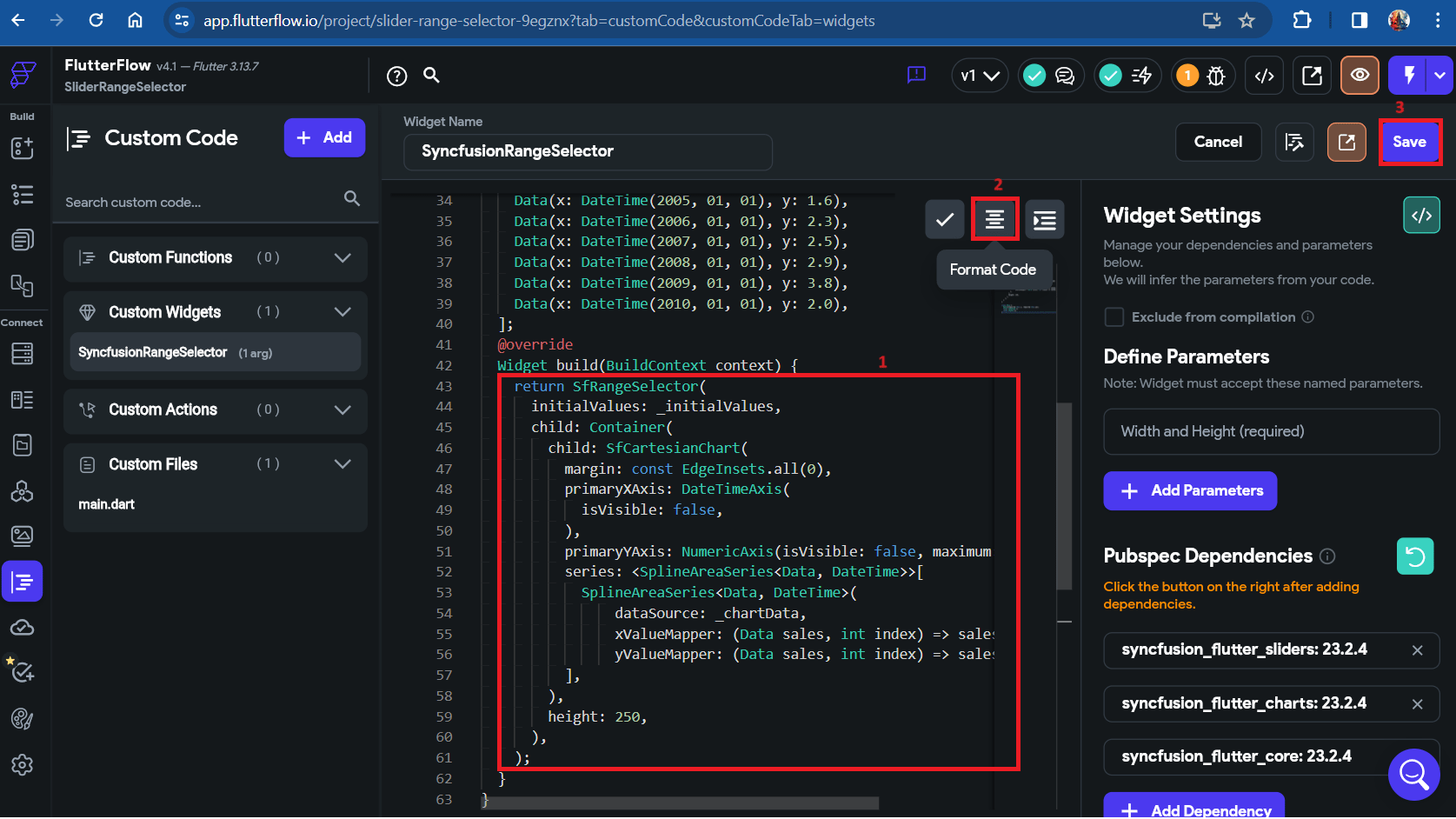 Code snippet