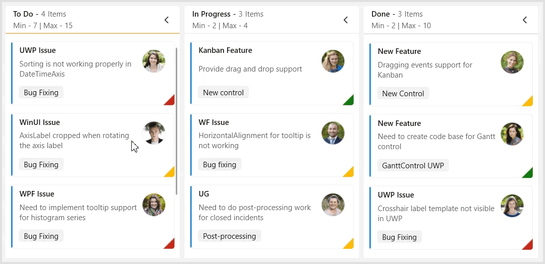 card-drag-drop-in-winui-kanban