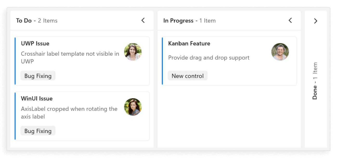 expand-collapse-column-in-winui-kanban