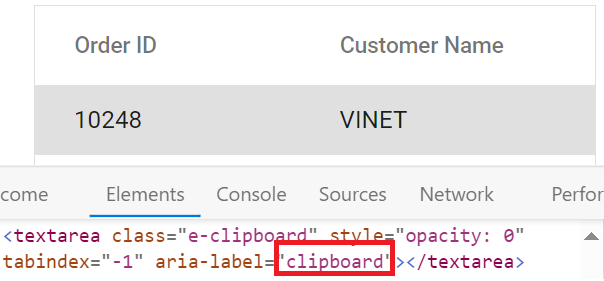 Grid clipboard