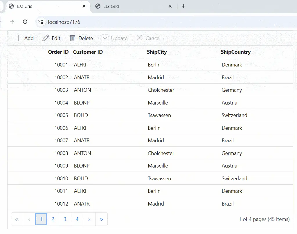 Data binding with SignalR 