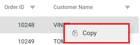 Locale copy