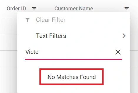 Locale no result