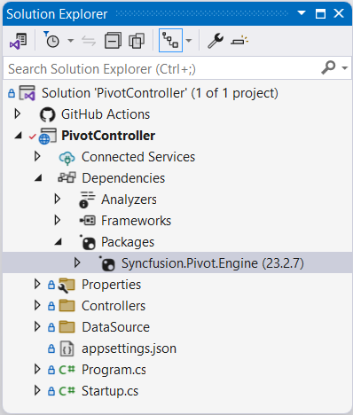 Solution Explorer