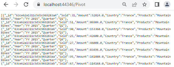 Hosted Web API URL