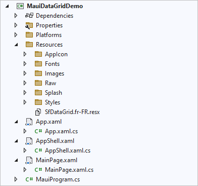 Creating new resource file via Add New Item dialog