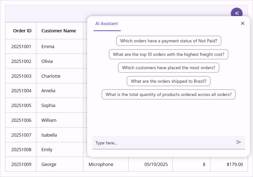 maui-smart-datagrid-suggested-prompts