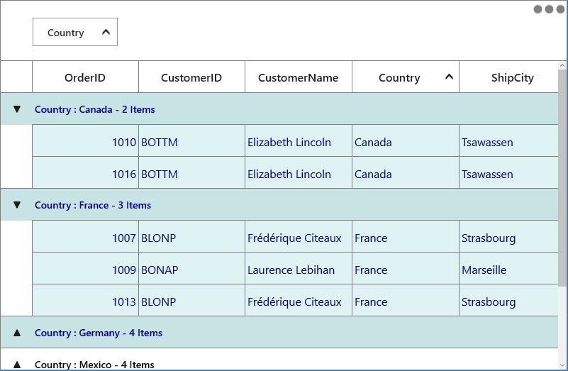Appearance customization of rows in UWP DataGrid