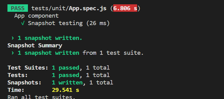 Snapshot Testing