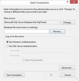 Change the SqlClient for the prjoect through the visual studio