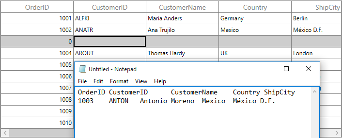 Cut to Clipboard in WPF DataGrid