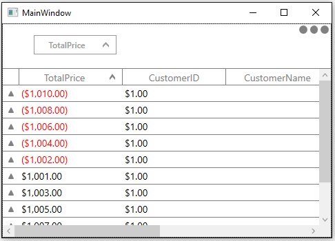 Customizing Caption Summary Cell based on Column in WPF DataGrid