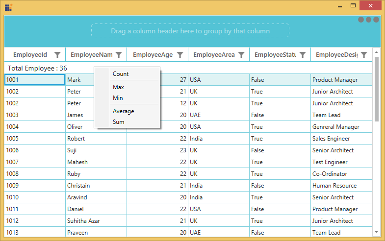 Changing Context Menu for Record Cell while Opening in WPF DataGrid