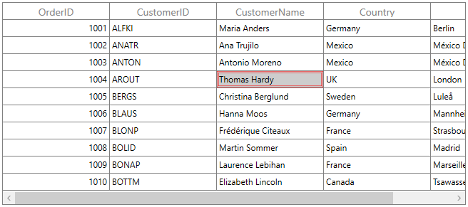 Custom Cell Selection in WPF DataGrid