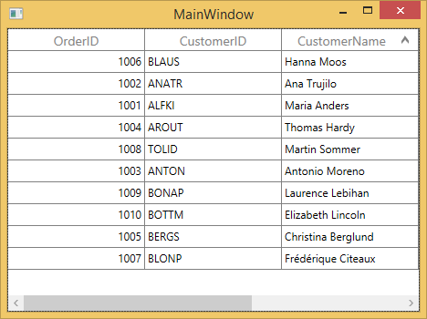 Custom Sorting in WPF DataGrid
