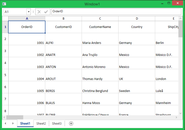 Exported Excel without Saving in WPF DataGrid