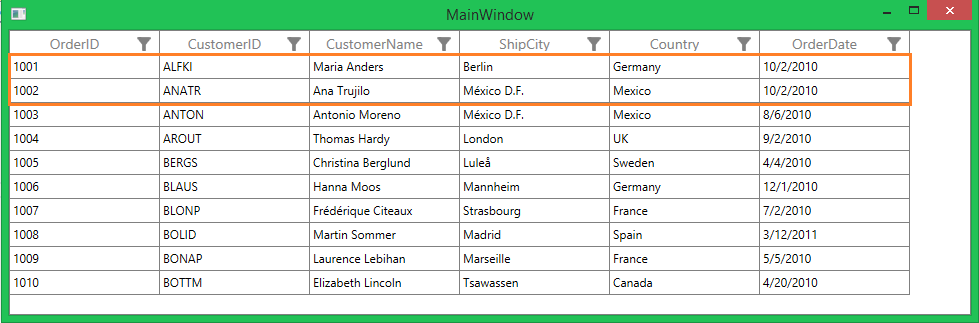 Filter WPF DataGrid using Actual Value instead of Formatted String