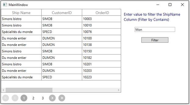 WPF DataGrid displays Altering Page Count for DataPager while Filtering