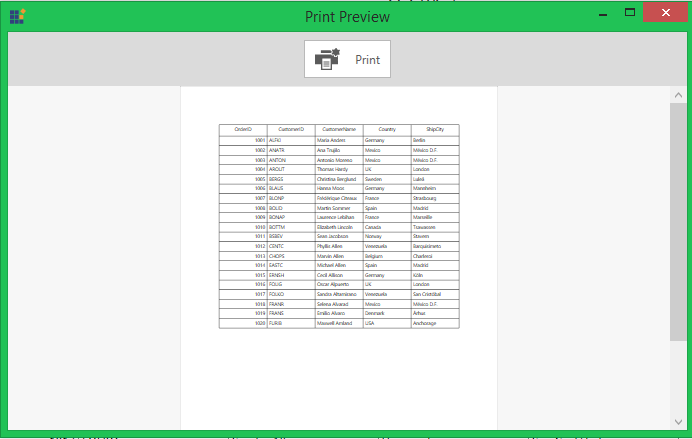 Custom Print Preview Window in WPF DataGrid