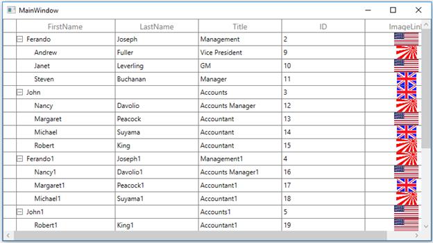 WPF TreeGrid Column with Image
