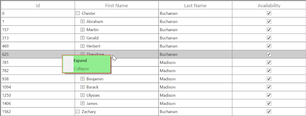 Changing Background of WPF TreeGrid ContextMenu