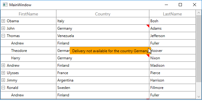 Changing Error Tip Background Color in WPF TreeGrid