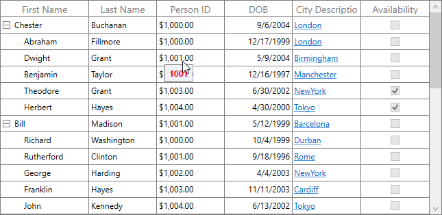 Customize the ToolTip using ToolTipTemplateSelector in WPF TreeGrid