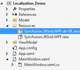 Adding Created Resource File as Resource for WPF TreeGrid