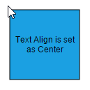 Center alignment