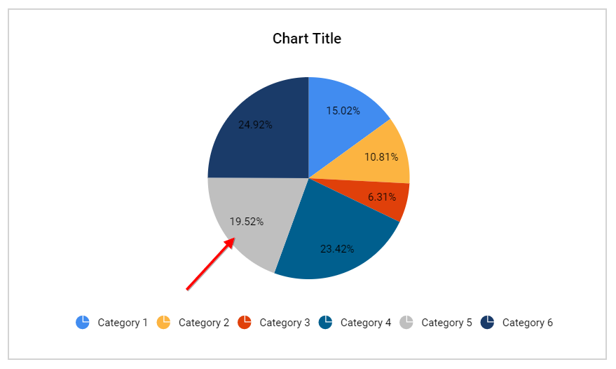 Data Label Chart in JavaScript Report Designer