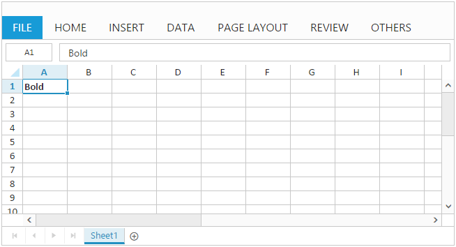 Initial Load - Text Formatting using Spreadsheet in JavaScript