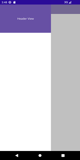 Header height