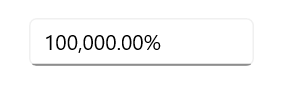.NET MAUI NumericEntry PercentDisplayMode