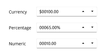 .NET MAUI NumericUpDown customize decimal digits