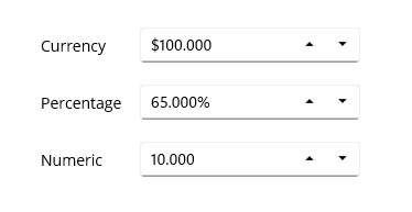 .NET MAUI NumericUpDown customize fractional digits