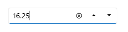 .NET MAUI NumericUpDown